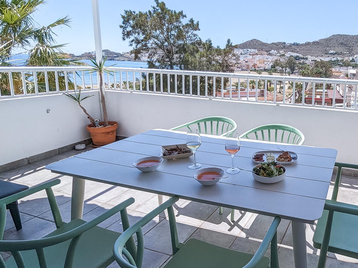Vistas desde la terraza La Casa del Sur